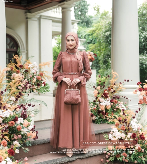 Image of Kazami - Luxe Harmony Dress Dewasa Style 1