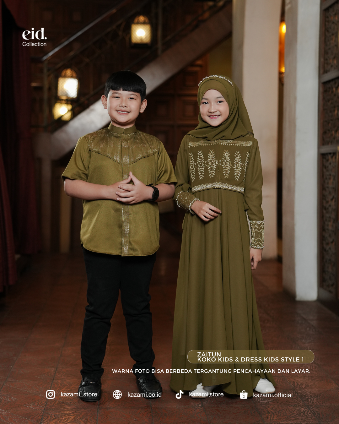 Kazami - Rona Timur Dress Anak Style 1
