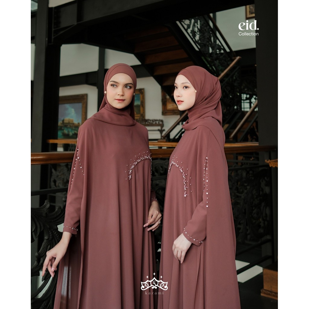 Kazami - Abaya Luna Payet Set Outer dan Inner