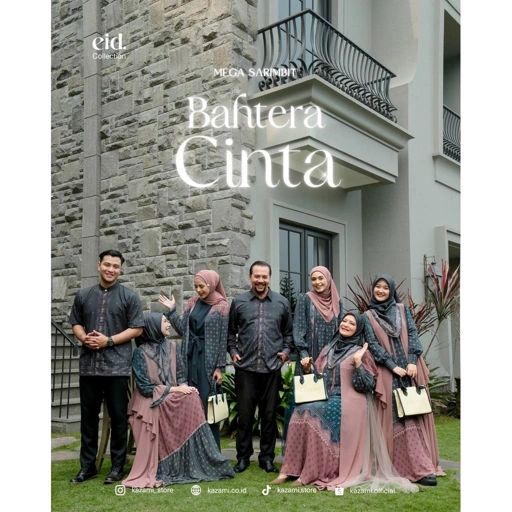 Image of Kazami - Koko Dewasa Sarimbit Bahtera Cinta Lengan / Tangan Panjang Free Sarung