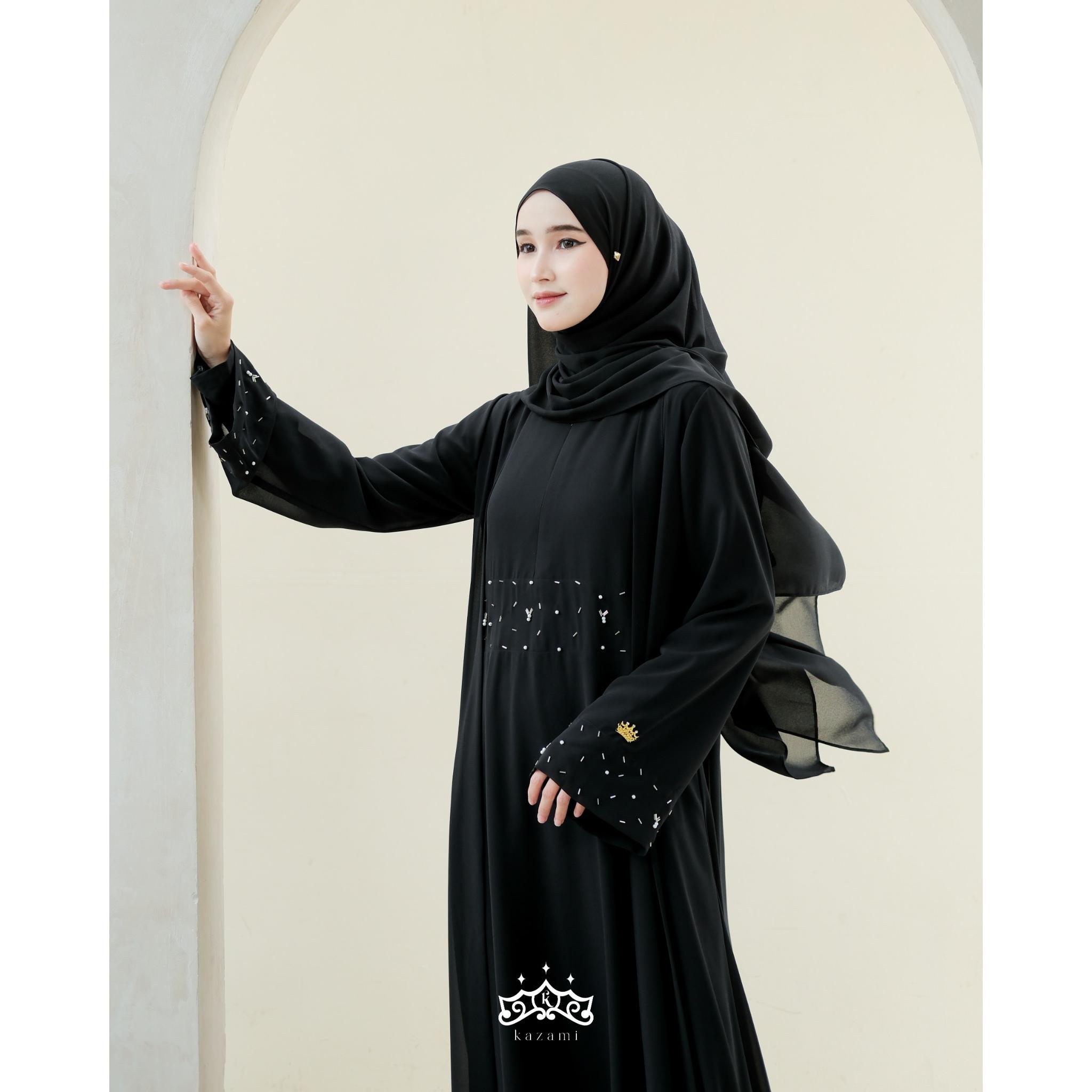 Kazami - Dress Abaya Shireen set Inner Outer New Color