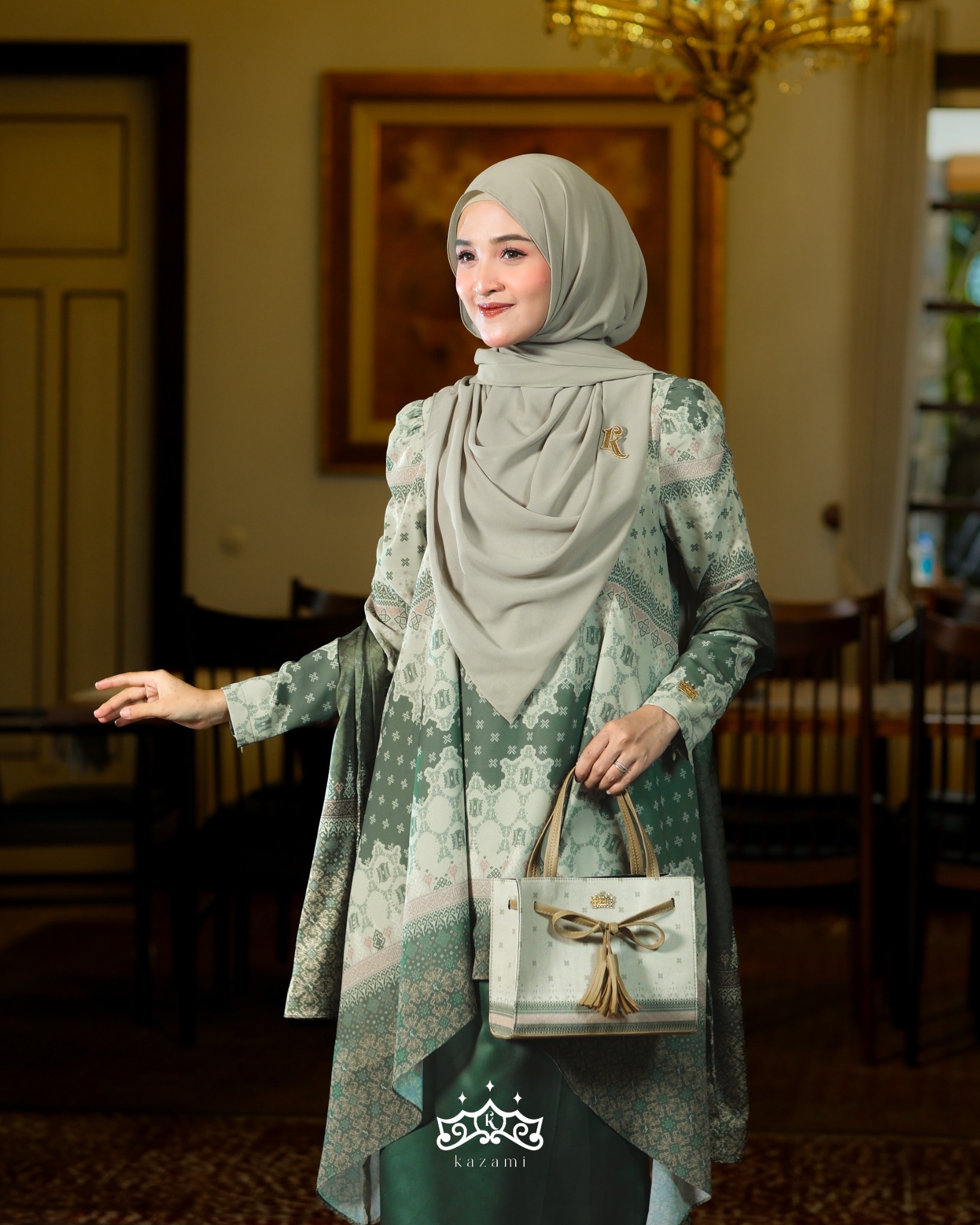 Kazami - Dress Dewasa Meulaboh Kasih Style 3 Atasan set Rok