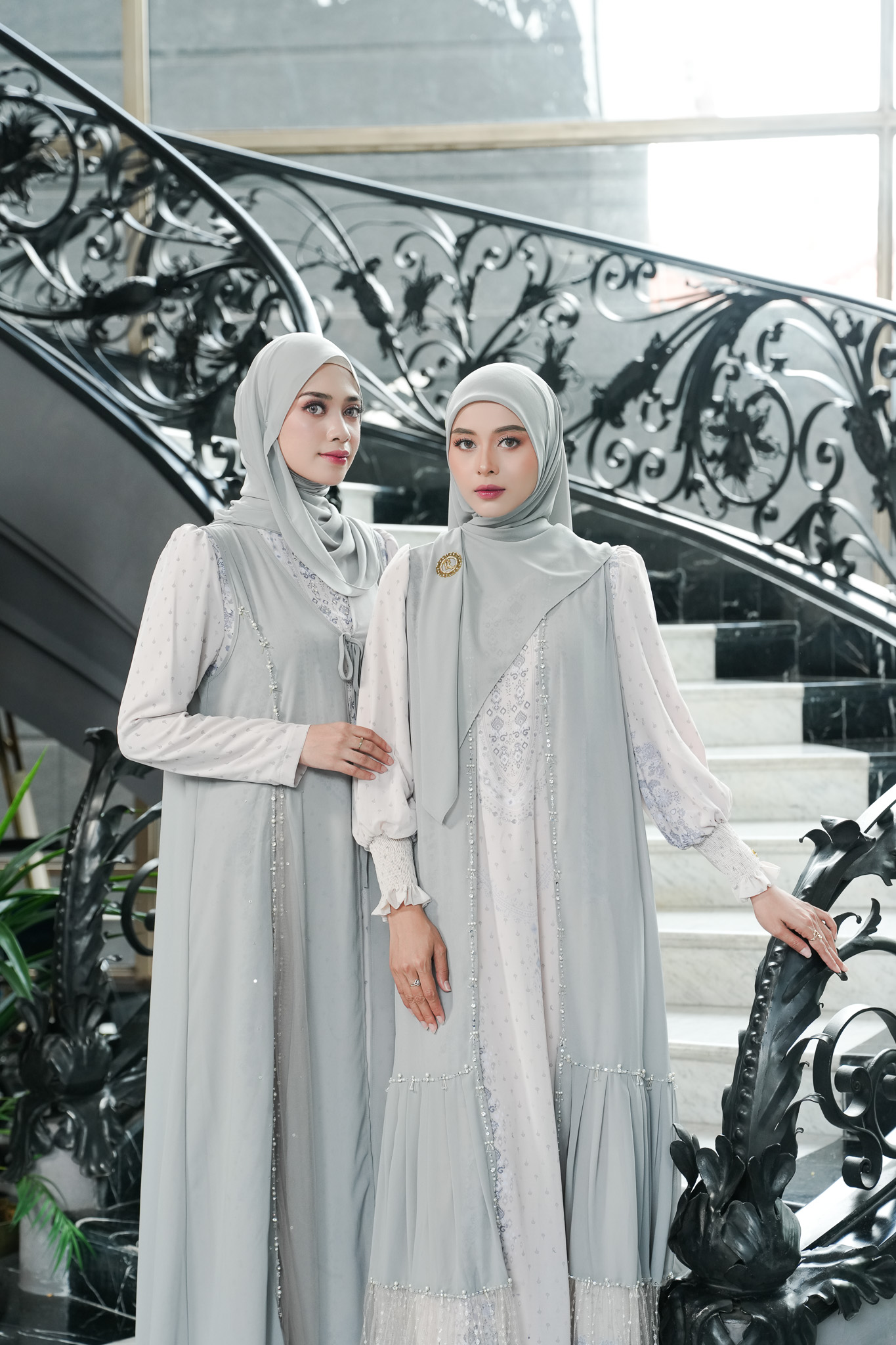 Kazami - Dress  Motif Sarimbit Gemersik Raya  Blushmarine