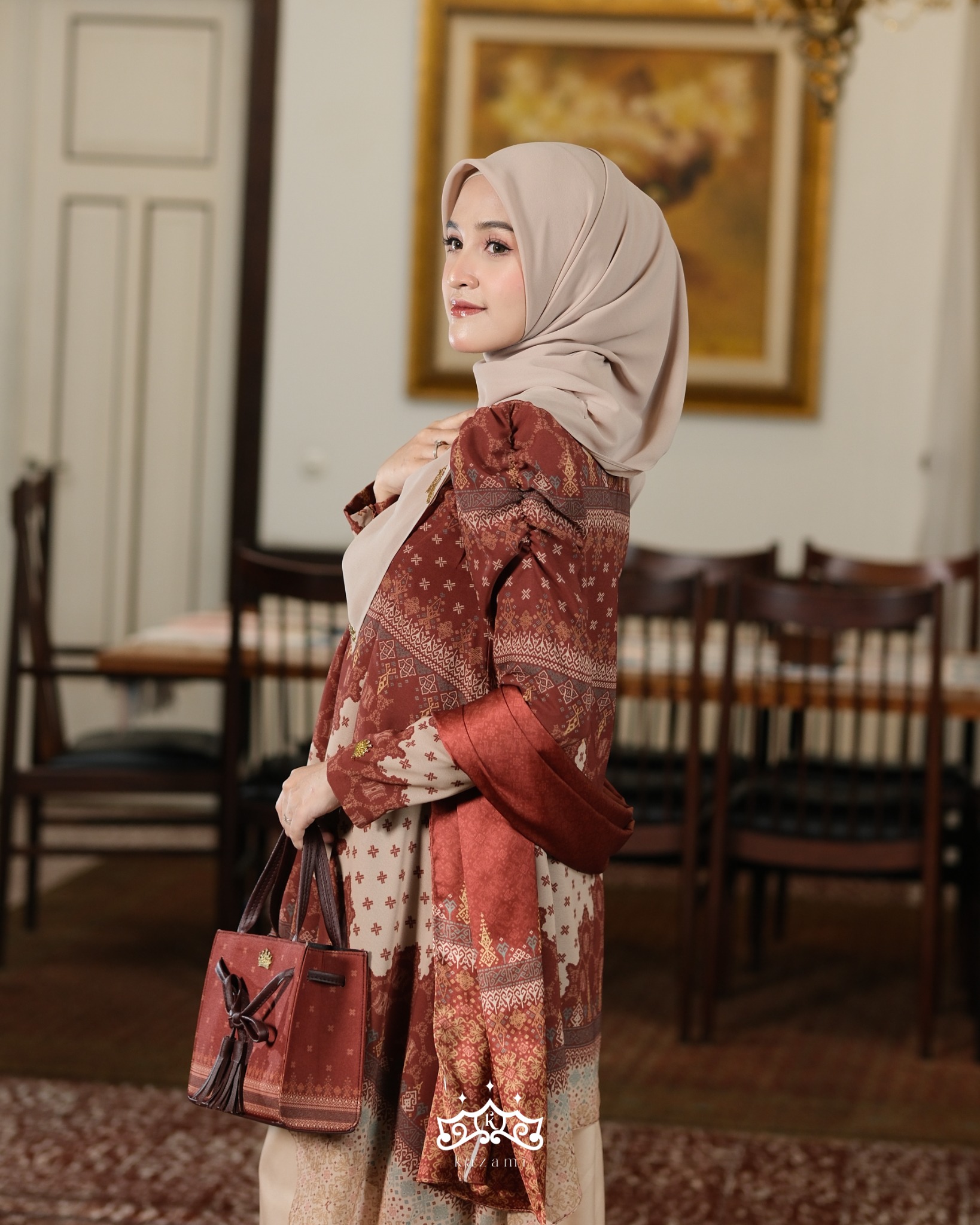 Kazami - Dress Dewasa Meulaboh Kasih Style 3 Atasan set Rok