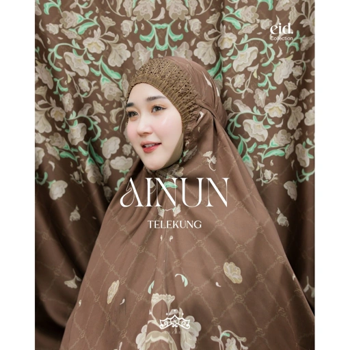 Image of Kazami - Mukena / Tekekung Ainun Printing Motif Bunga