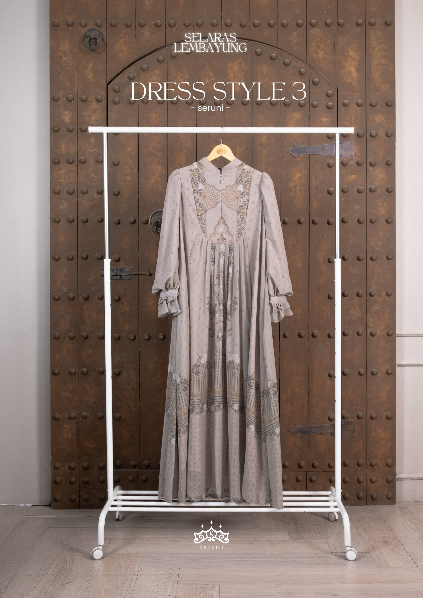 Kazami - Selaras Lembayung Dress Dewasa Style 3