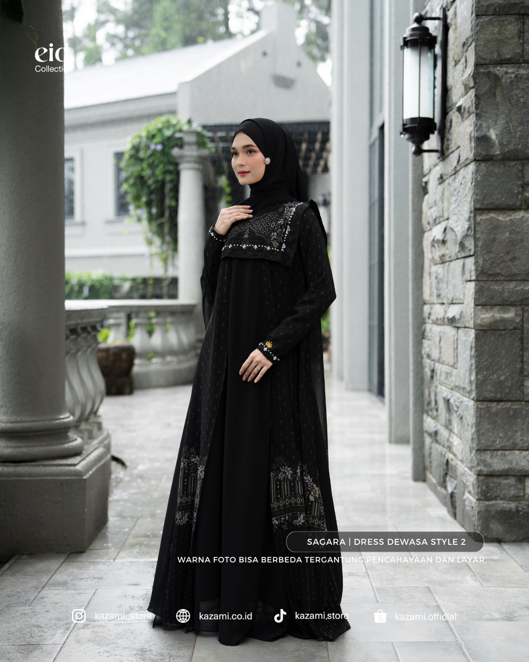 Kazami - Selaras Lembayung Dress Dewasa Style 2