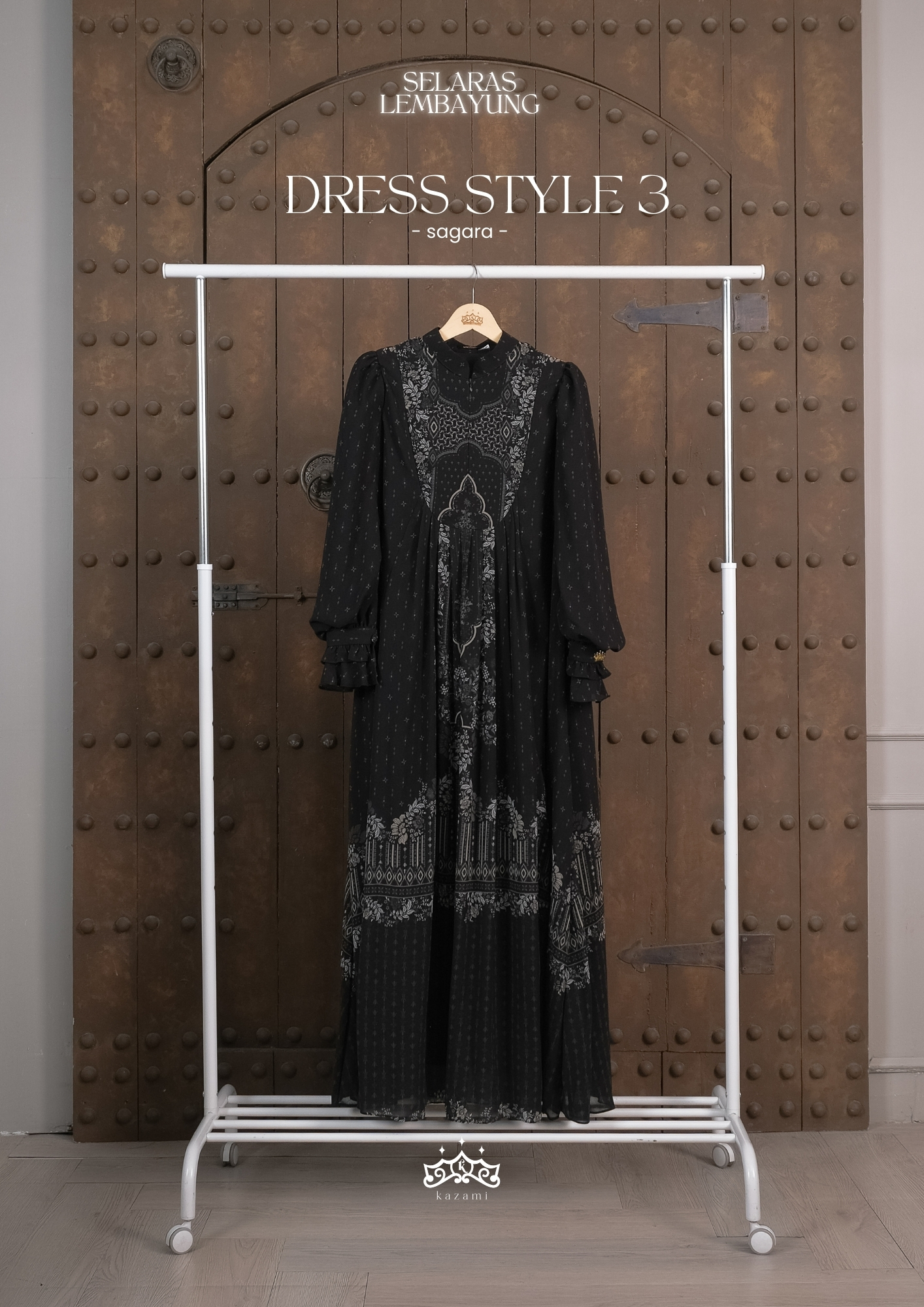 Kazami - Selaras Lembayung Dress Dewasa Style 3