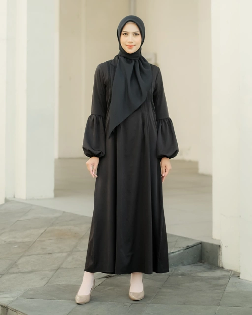 Image of Kimmyra - Asyifah Dress Black