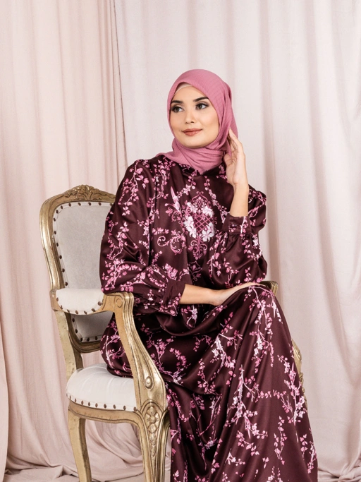 Image of Emily Dress - Bordo