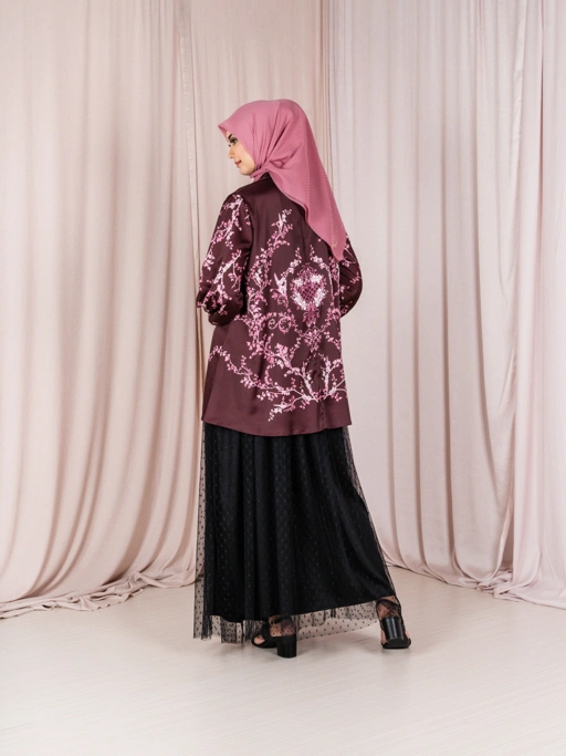 Image of Ghea Top - Bordo