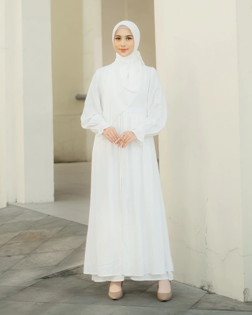 Image of Kimmyra - Amirah Dress Off White
