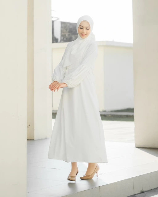 Image of Kimmyra - Asyifah Dress Off White