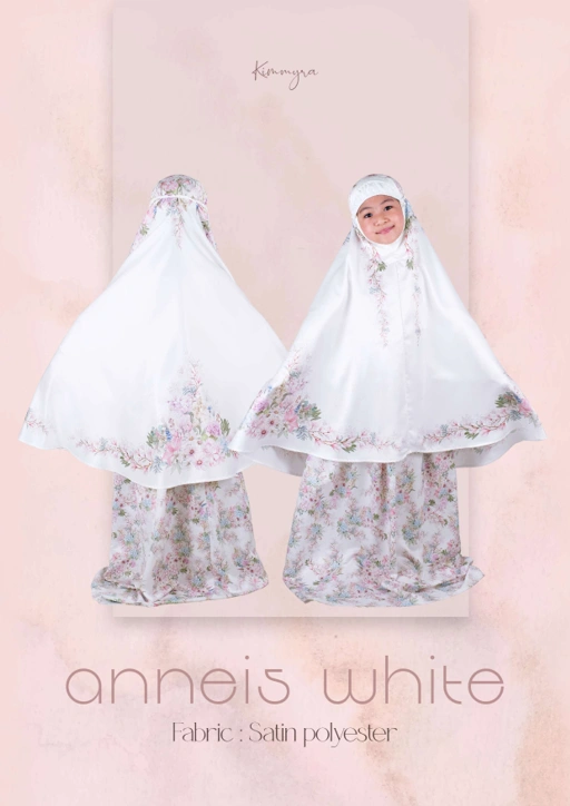 Image of Anneis White - Prayer Robe For Kids