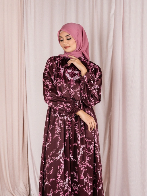 Image of Emily Dress - Bordo