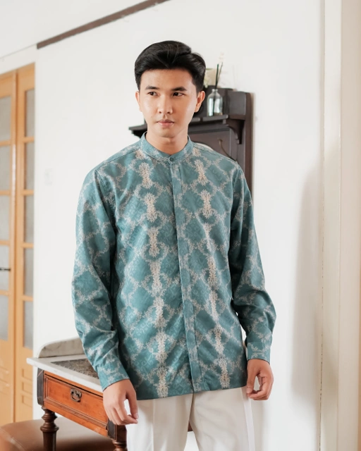 Image of Gaffi Men's Shirt - Petrol