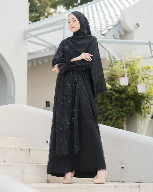 Image of Sabrina Dress - Black