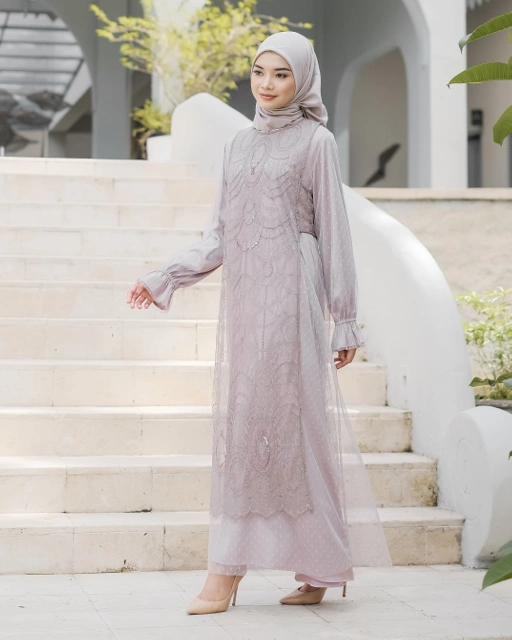 Image of Sabrina Dress - Taupe