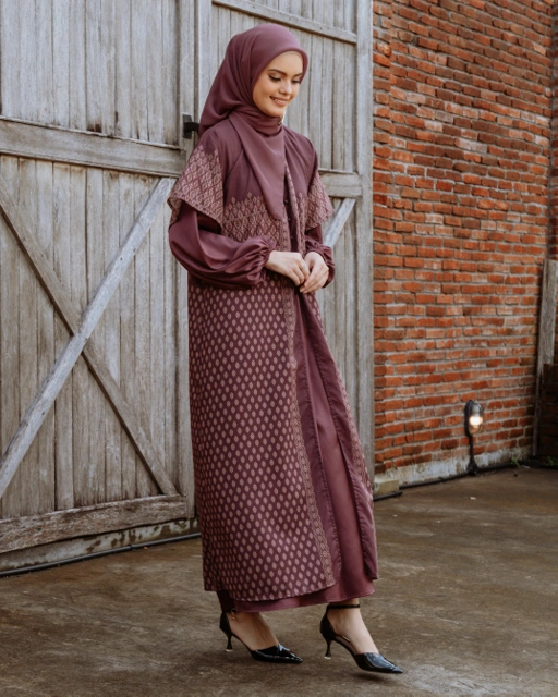 Image of Jemimah Dress - Maroon