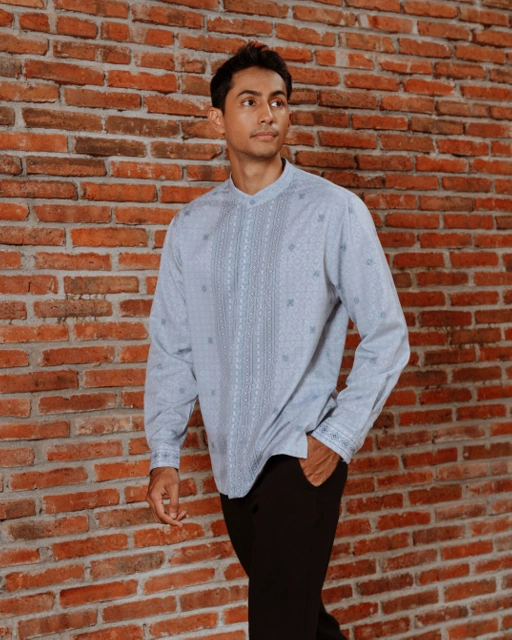 Image of Lukman Men's Shirt - Lite Blue