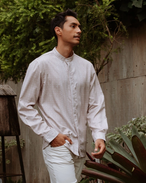 Image of Lukman Men's Shirt - Sand