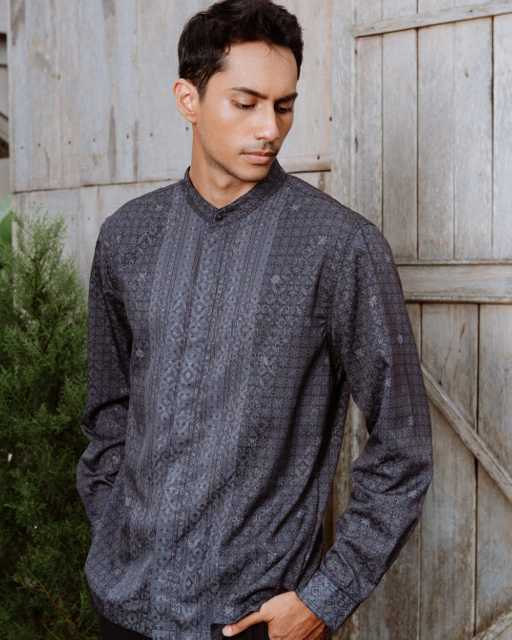 Image of Lukman Men's Shirt - Black