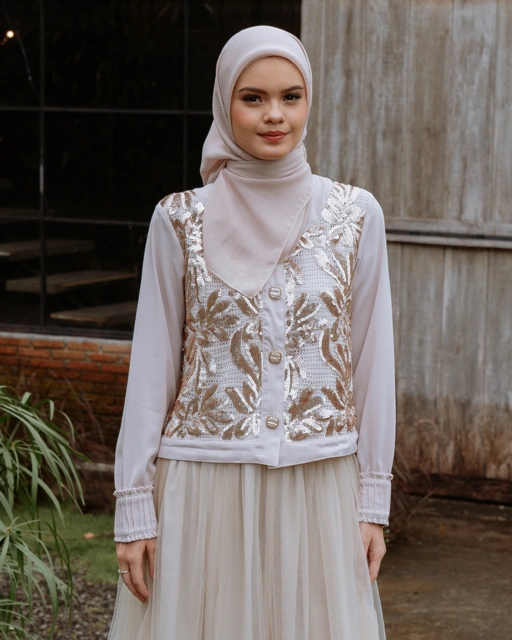 Inara Blouse - Beige