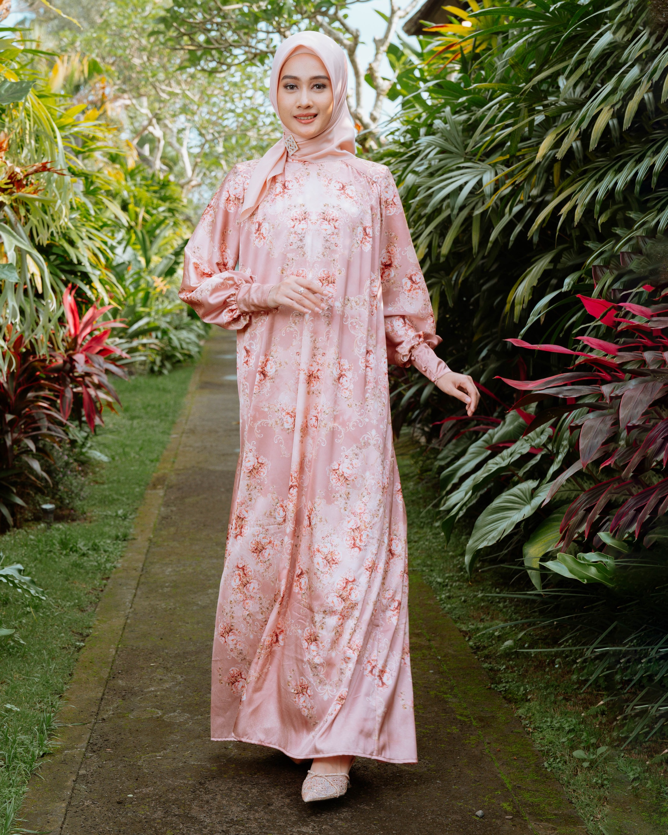 Julfia Dress - Cinnamon