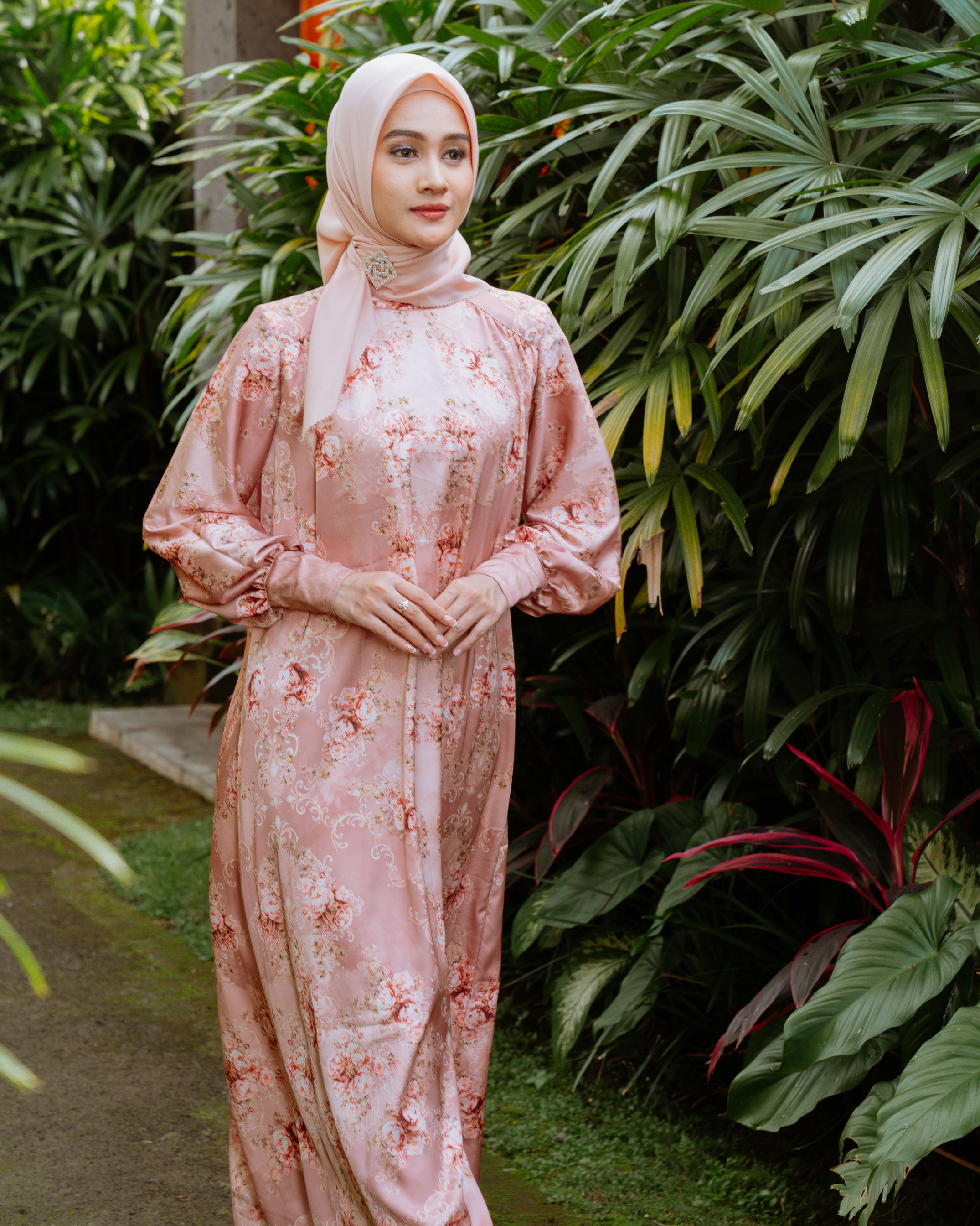 Julfia Dress - Cinnamon