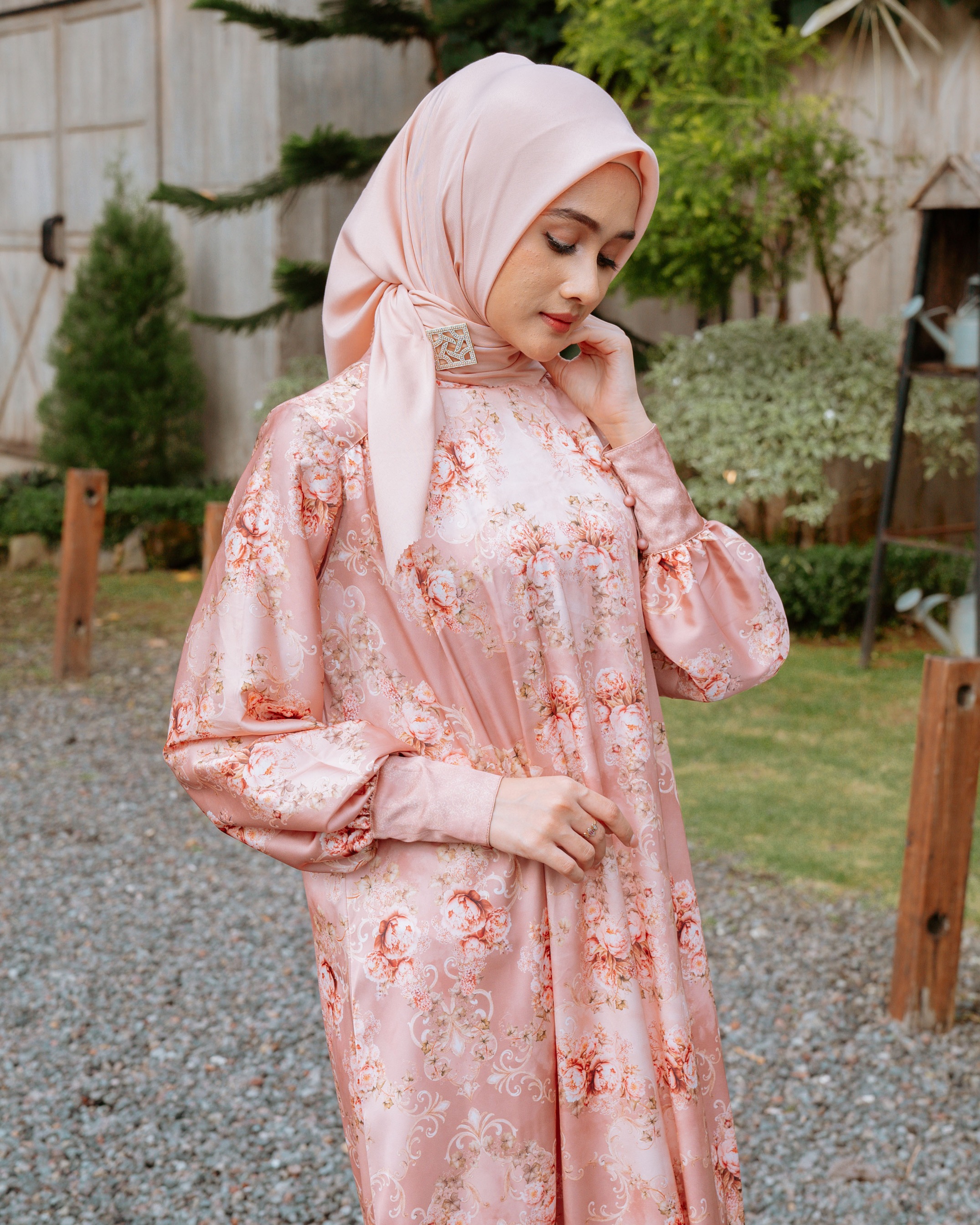 Julfia Dress - Cinnamon