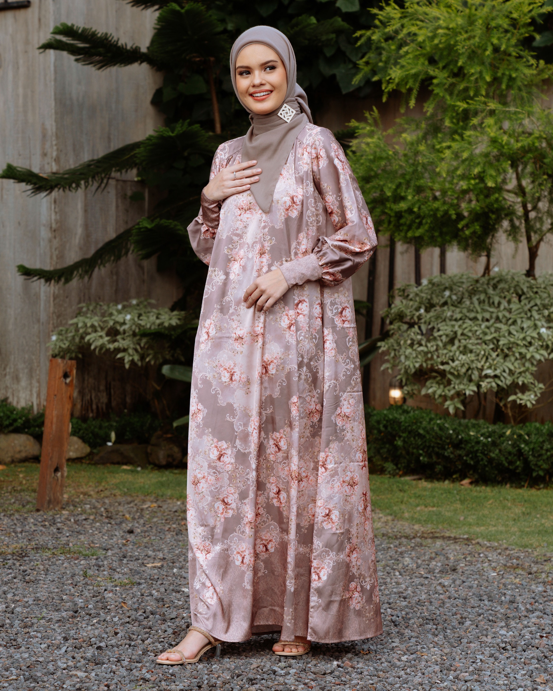 Julfia Dress - Choco