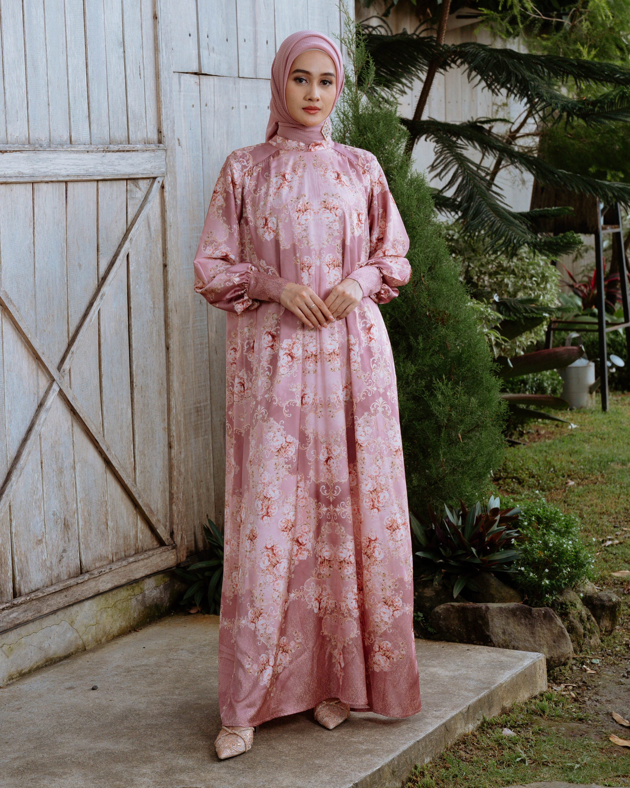 Julfia Dress - Framboise