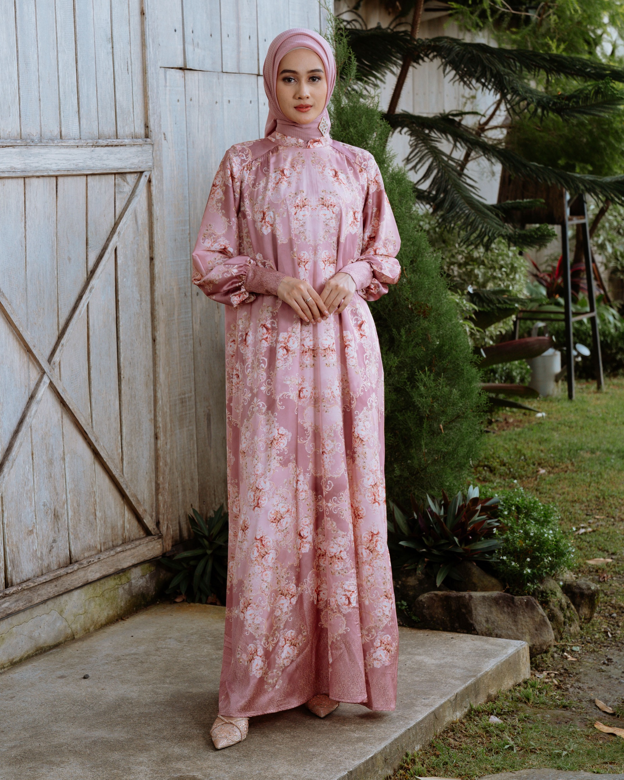 Julfia Dress - Framboise