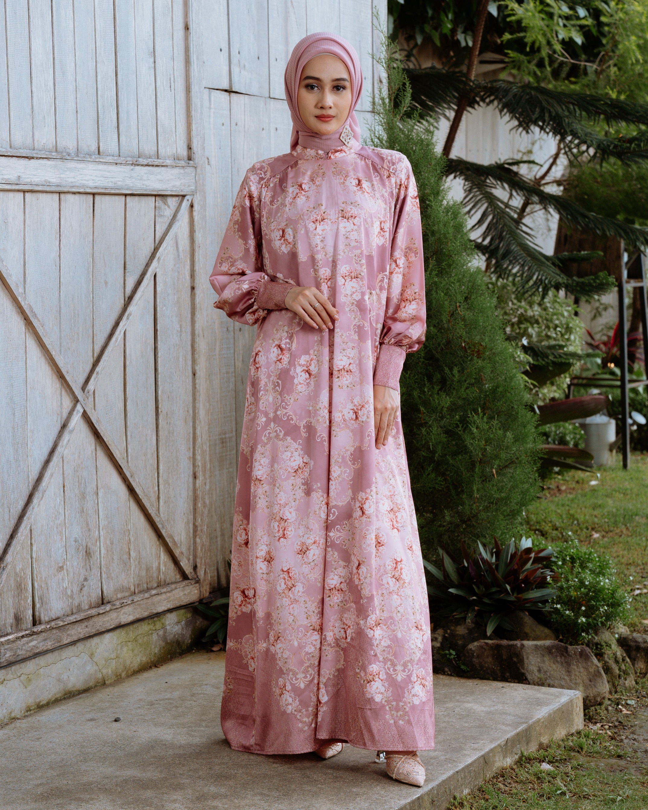 Julfia Dress - Framboise