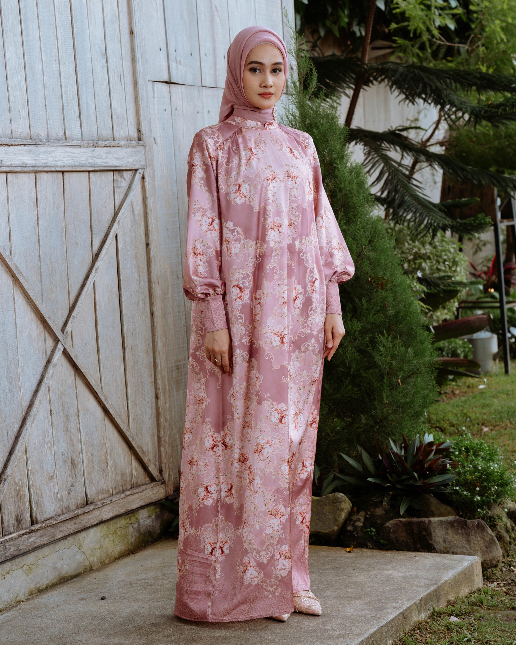 Julfia Dress - Framboise