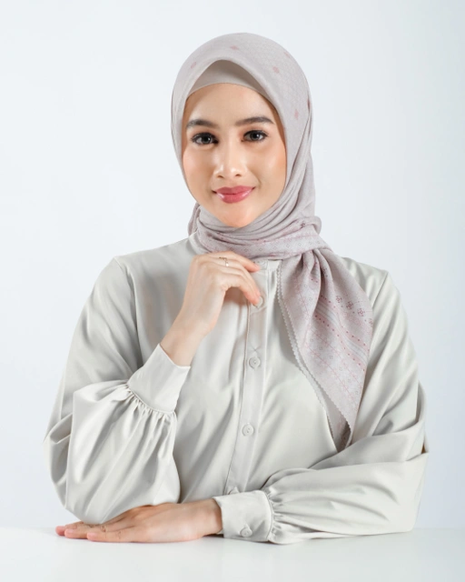 Image of Pixelate Scarf - Sand
