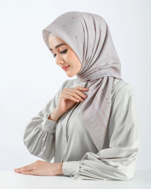 Image of Pixelate Scarf - Sand