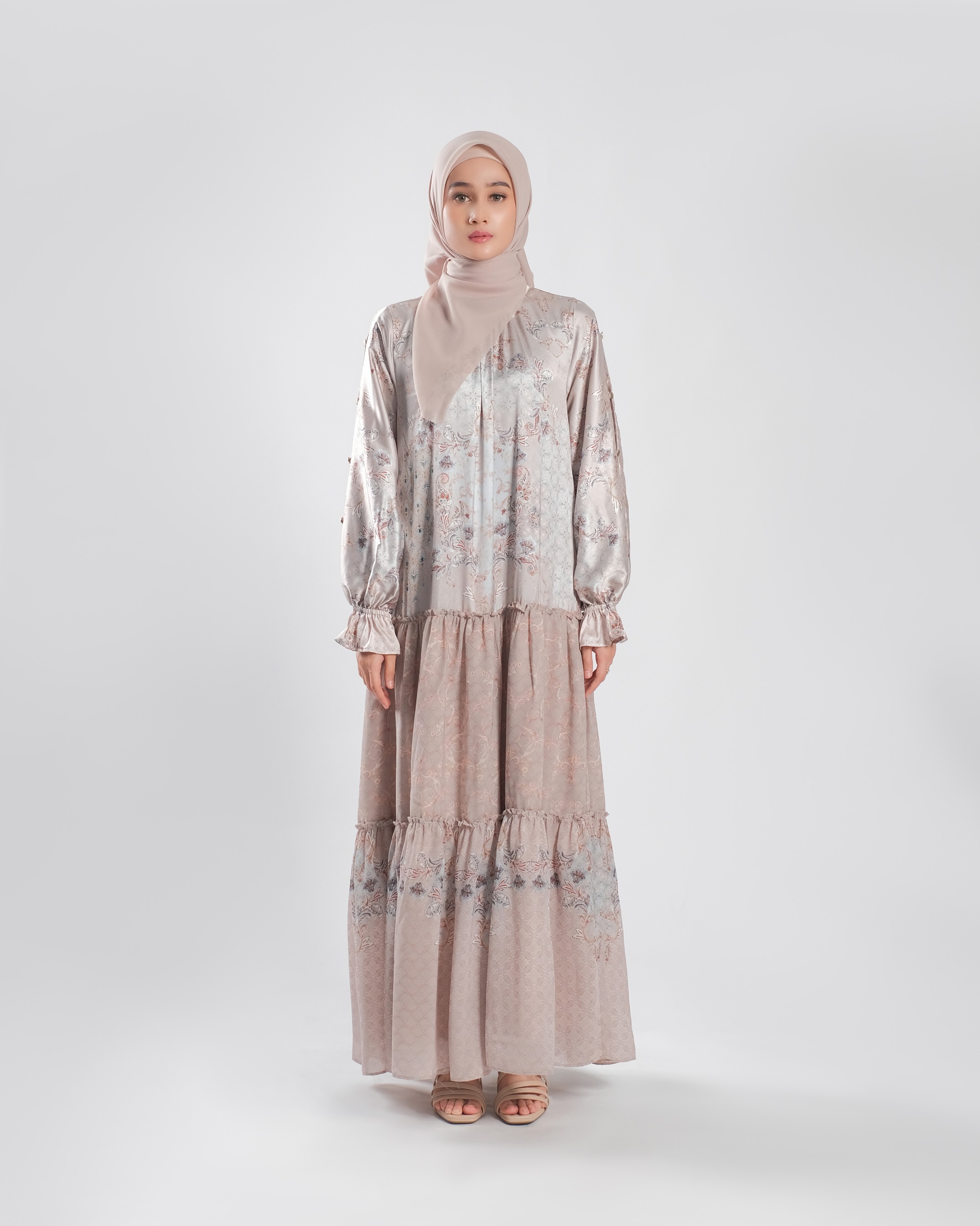 Emairah Dress - Tan