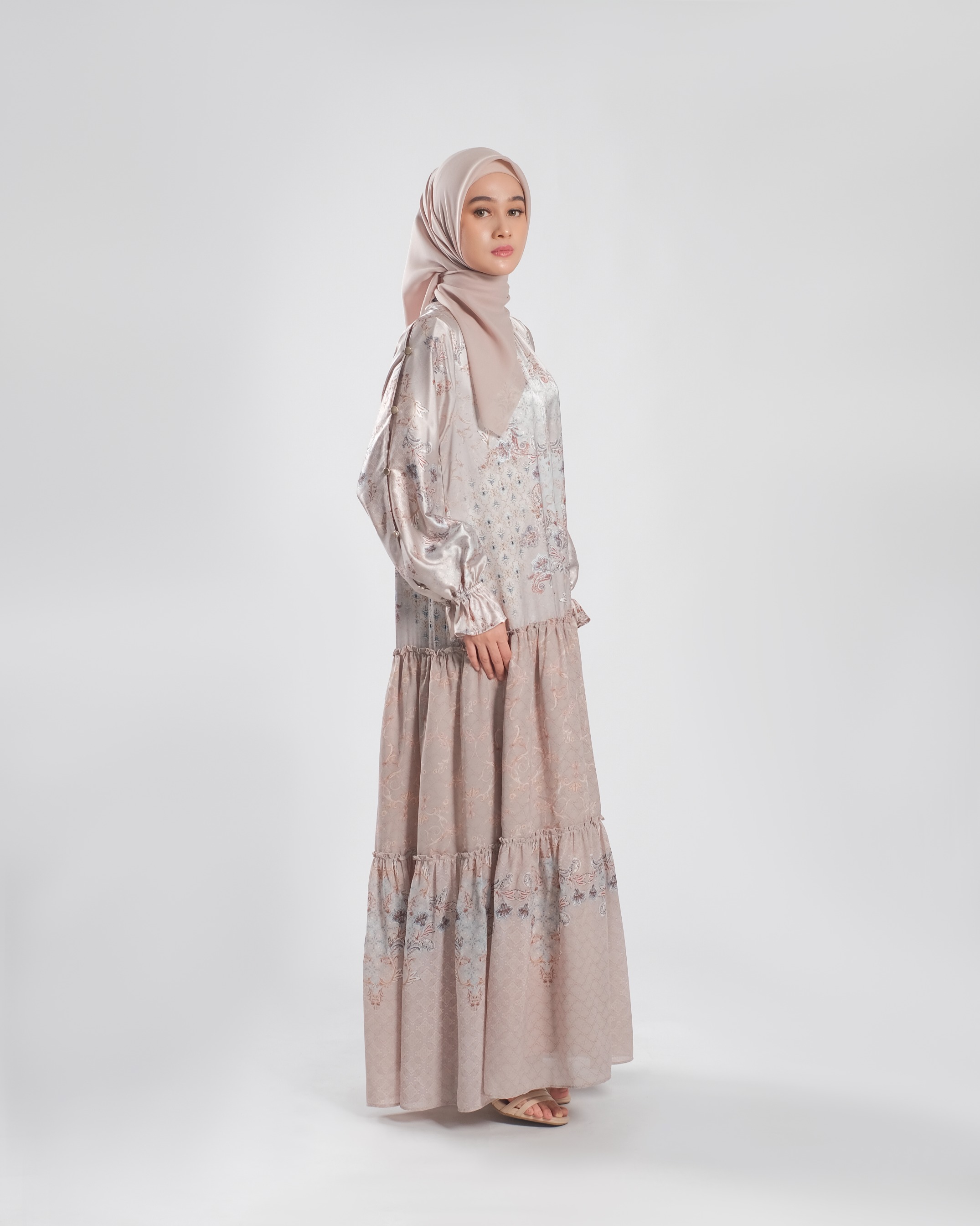 Emairah Dress - Tan