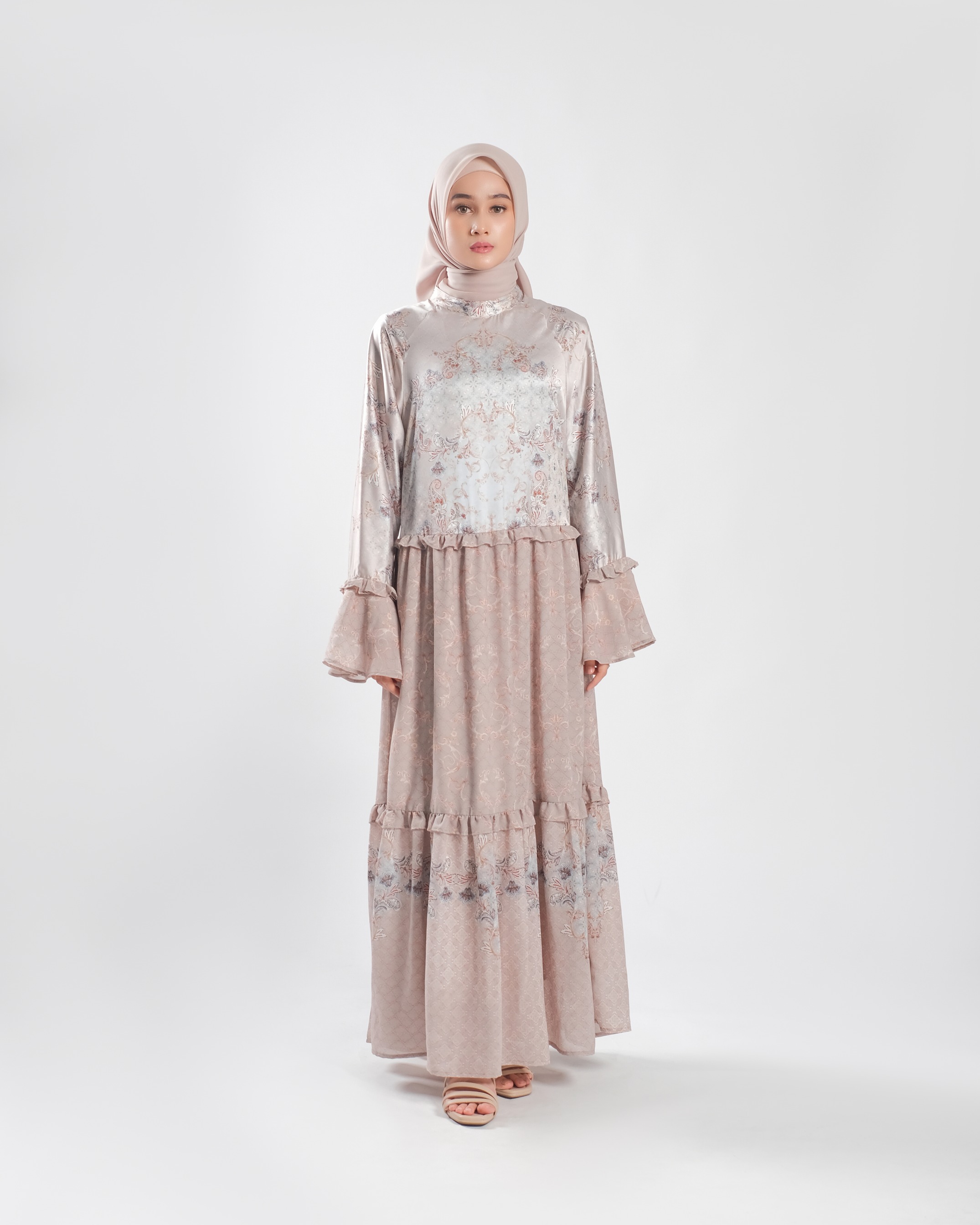 Enisa Dress - Tan