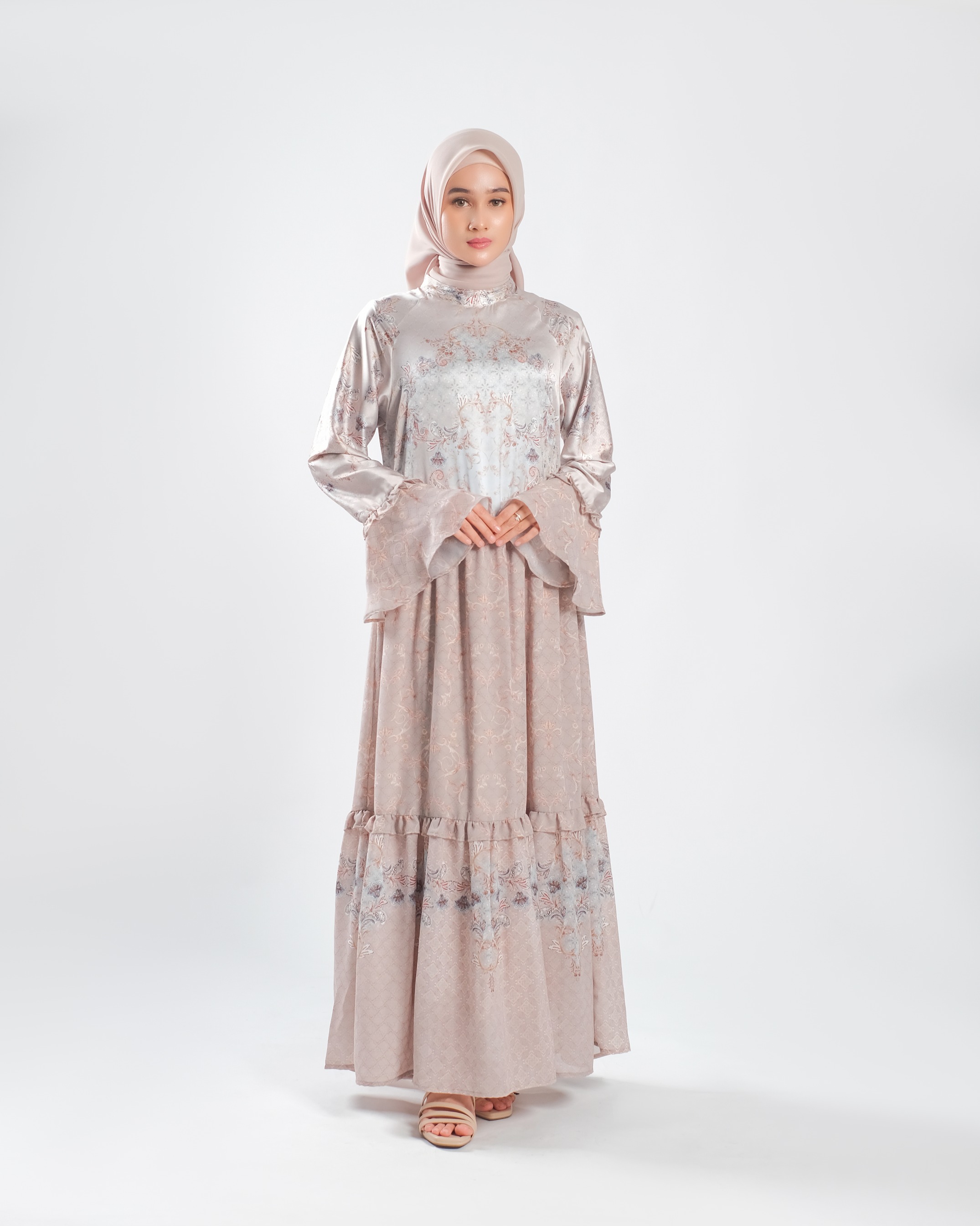 Enisa Dress - Tan