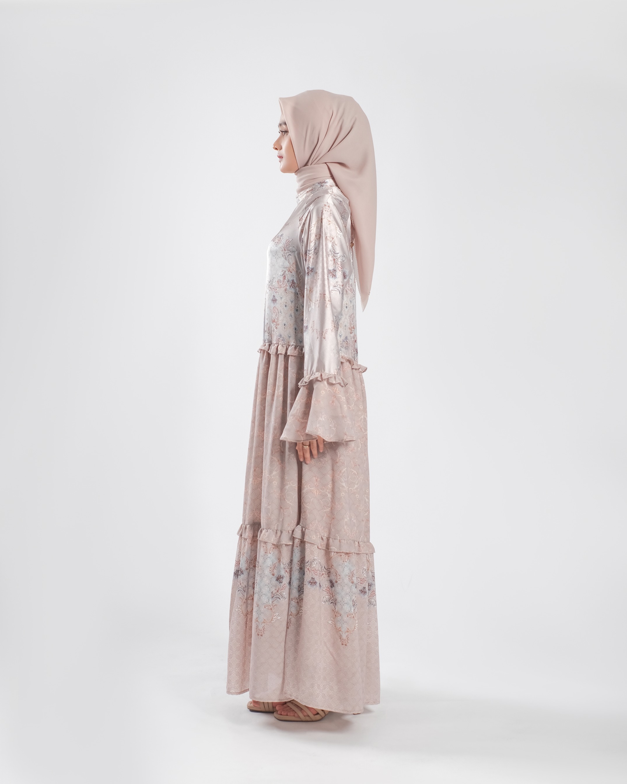 Enisa Dress - Tan