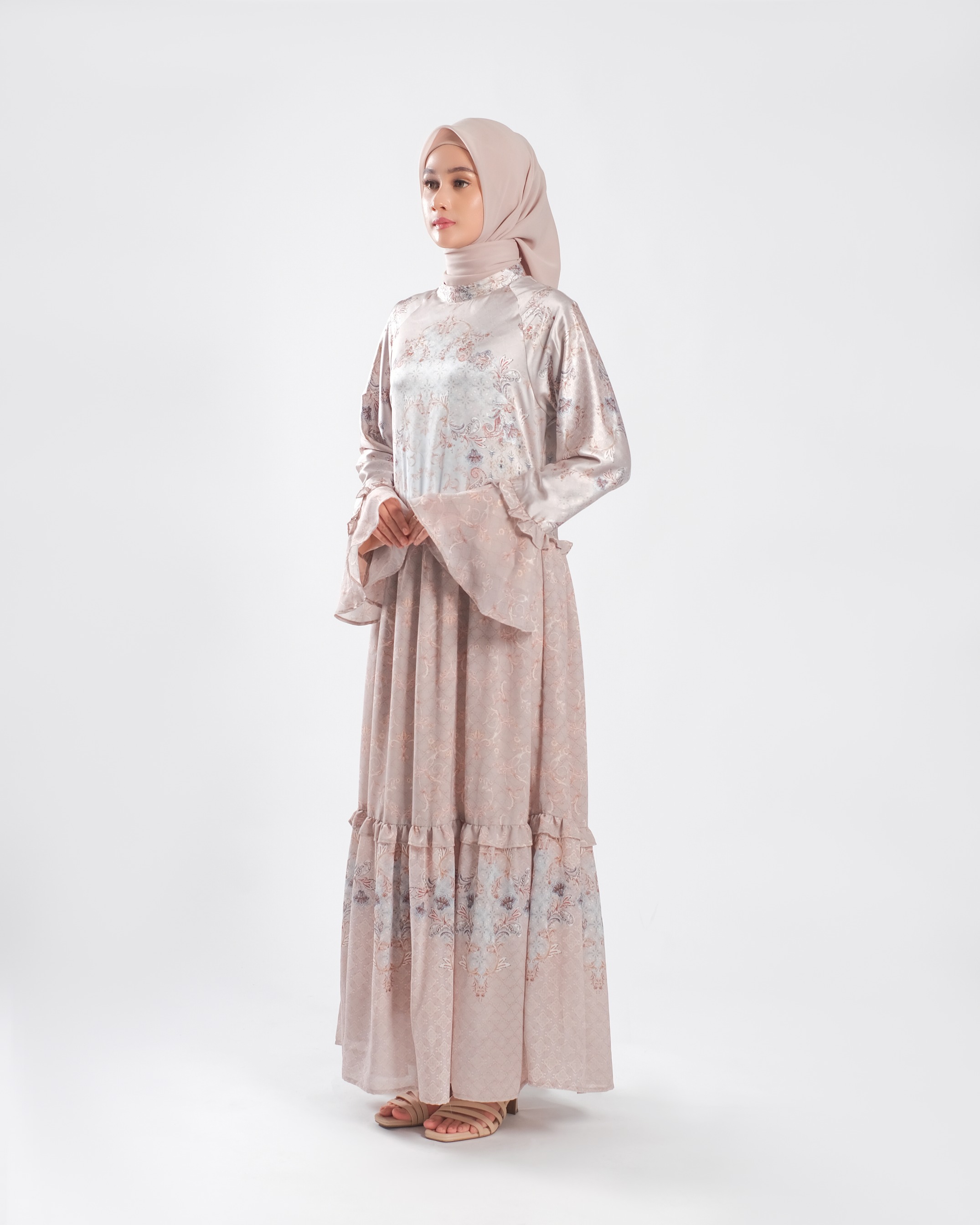 Enisa Dress - Tan