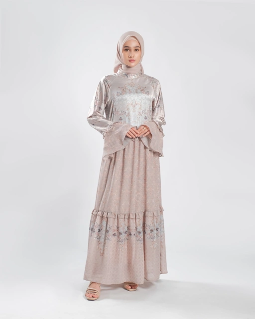 Image of Enisa Dress - Tan