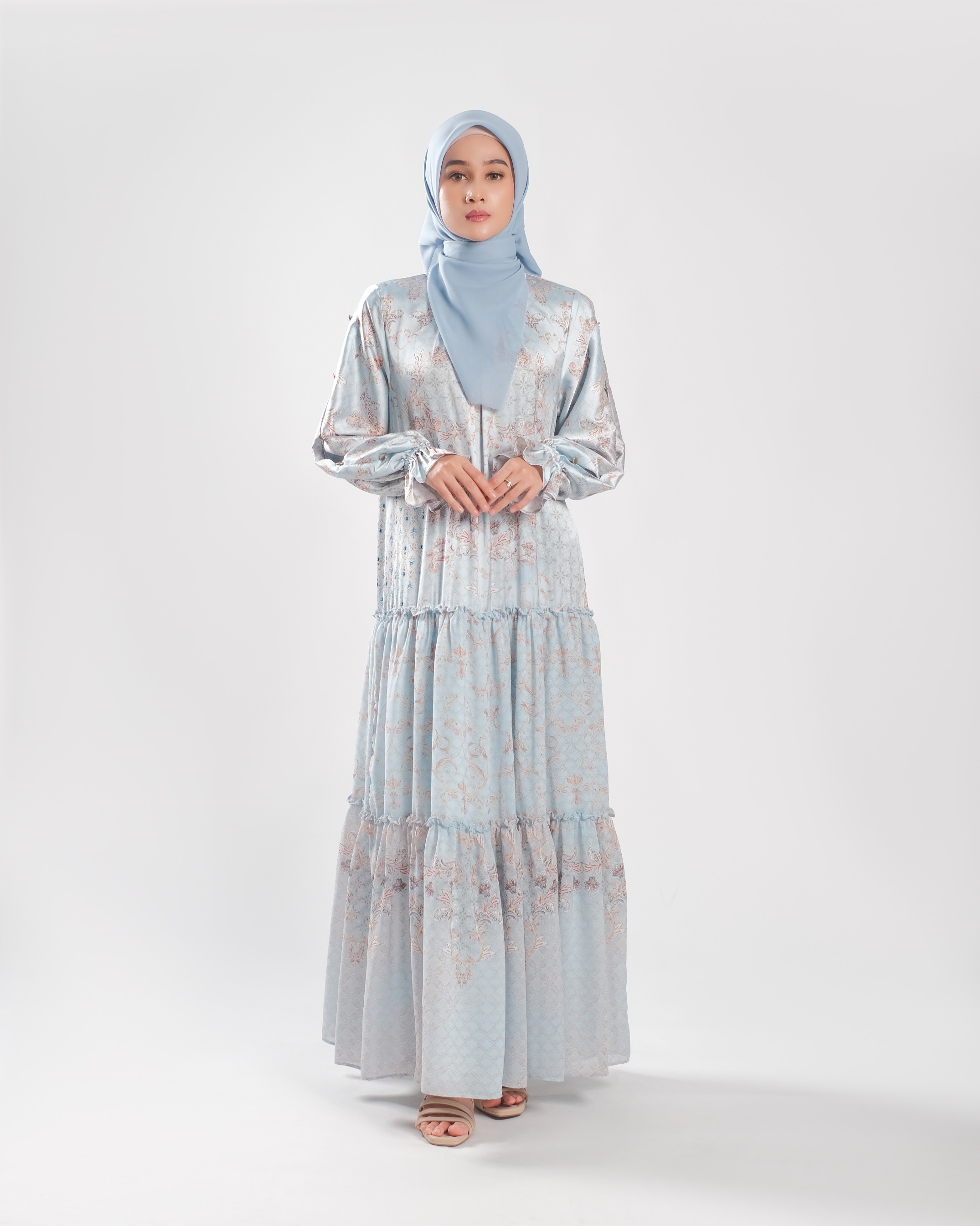 Emairah Dress - Blue