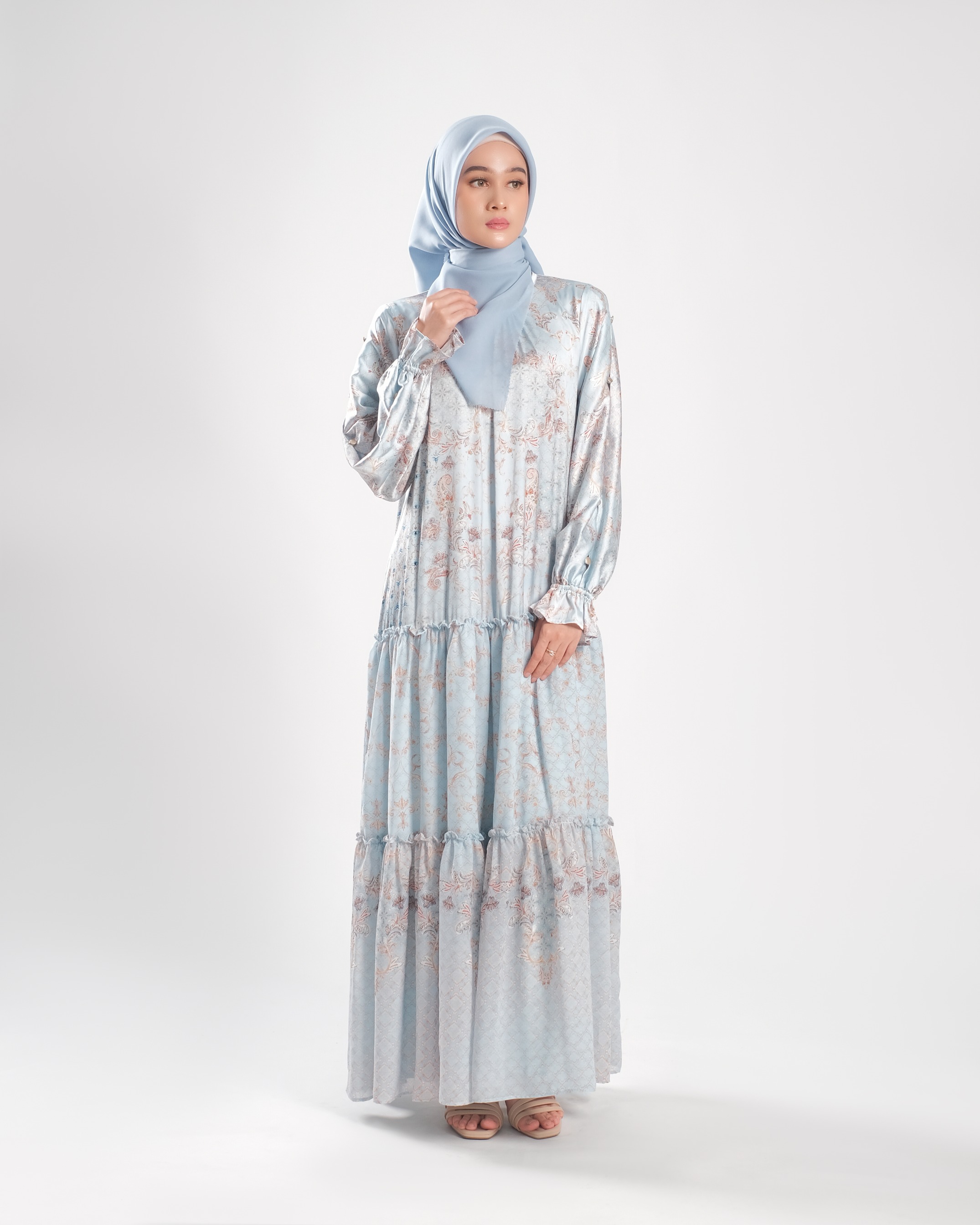 Emairah Dress - Blue