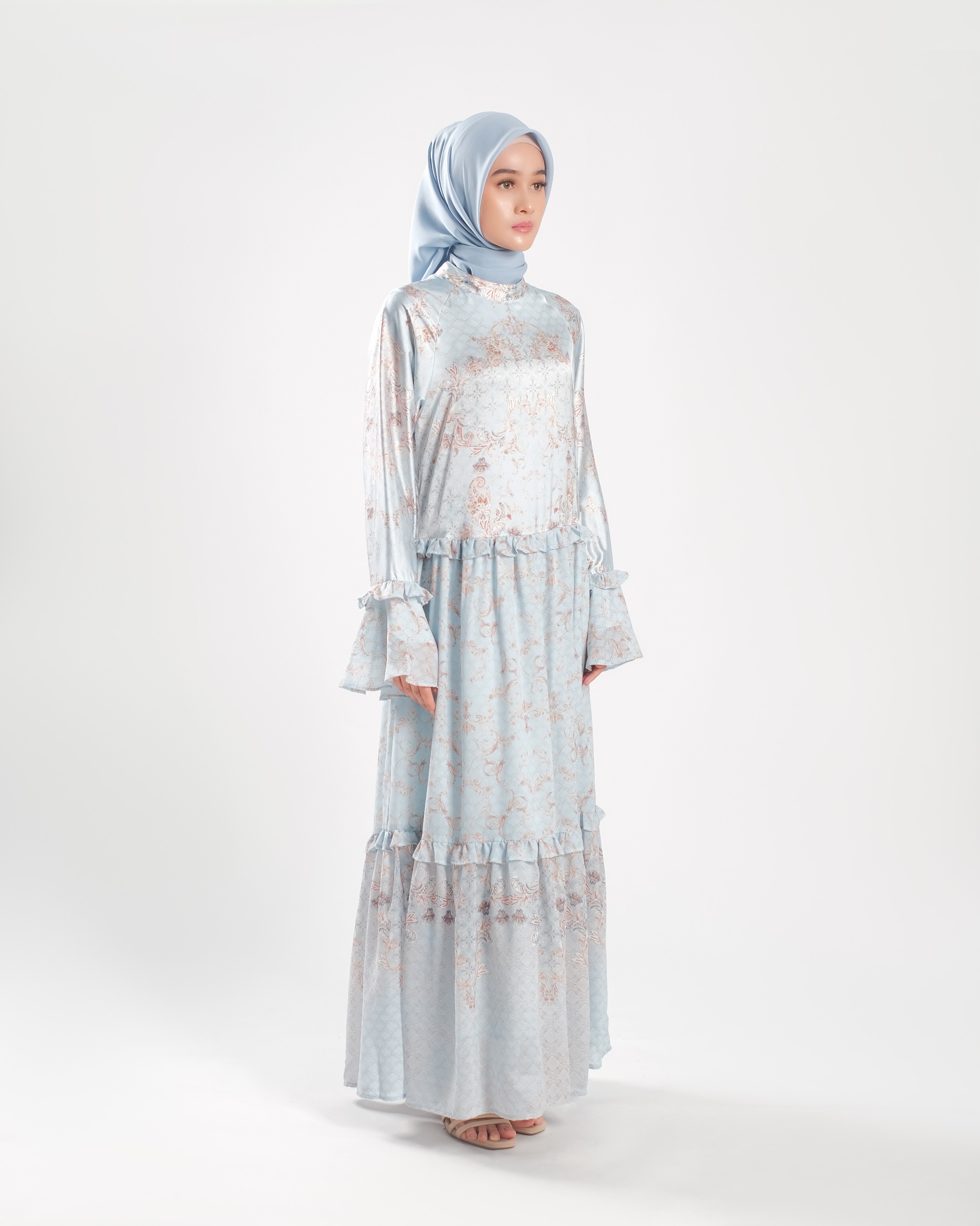 Enisa Dress - Blue 