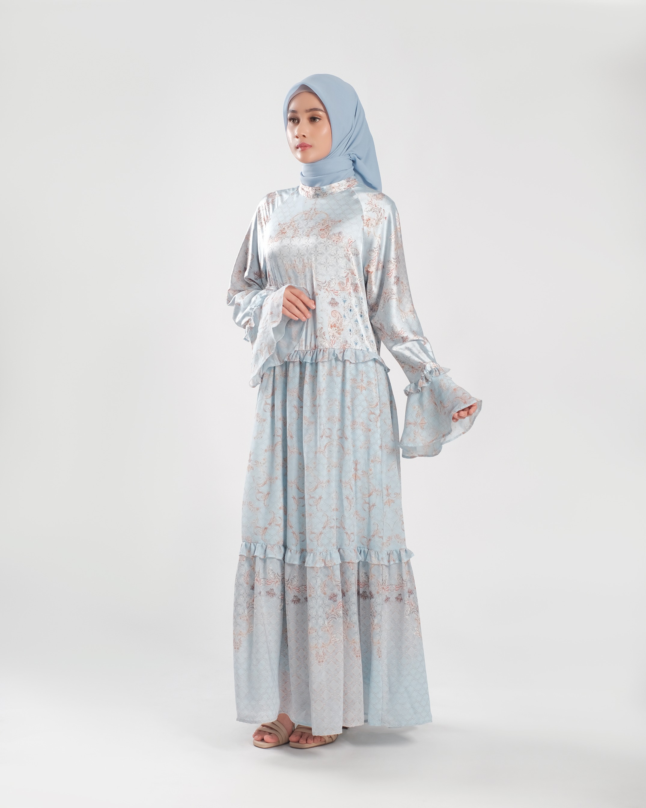 Enisa Dress - Blue 