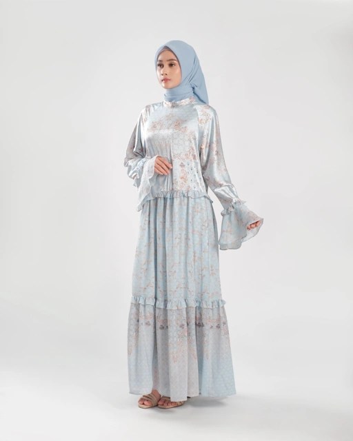 Image of Enisa Dress - Blue 