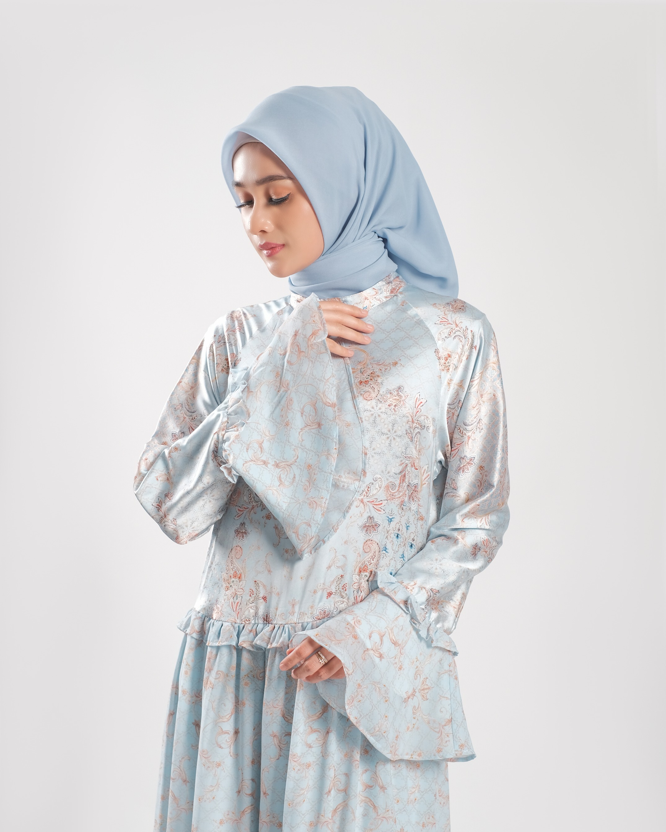 Enisa Dress - Blue 